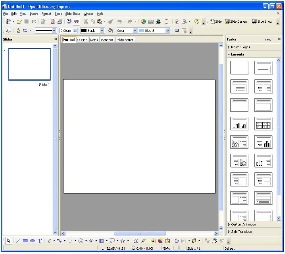 OpenOffice IMPRESS OpenOffice IMPRESS