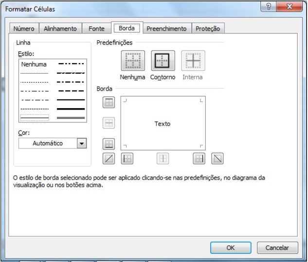 Formatação Formatação