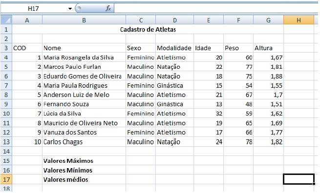 Outras funções Outras funções
