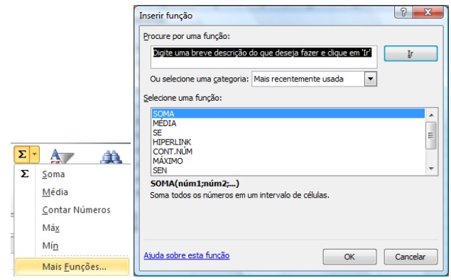 Outras funções Outras funções
