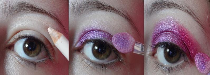 Maquiagem Pink+Roxo ? Passo 1 Maquiagem Pink+Roxo ? Passo 1