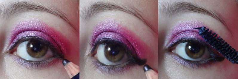 Maquiagem Pink+Roxo ? Passo 3 Maquiagem Pink+Roxo ? Passo 3