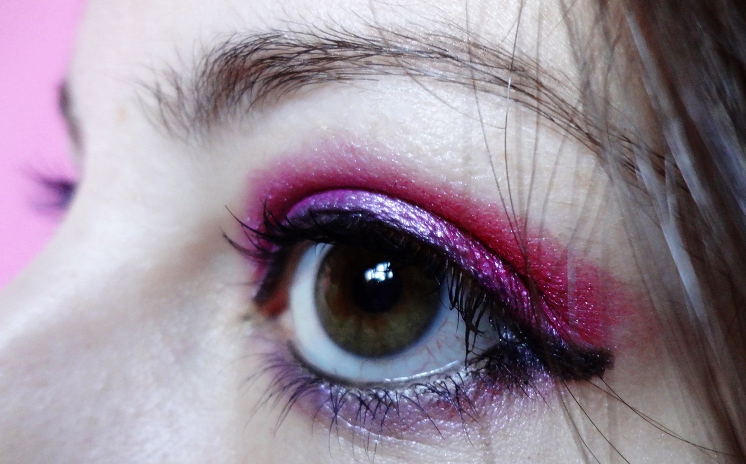 Maquiagem Pink+Roxo ? Passo 4 Maquiagem Pink+Roxo ? Passo 4