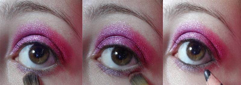 Maquiagem Pink+Roxo ? Passo2 Maquiagem Pink+Roxo ? Passo2