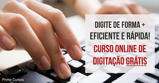 Curso de Digitação: APRENDER DIGITAR MAIS RÁPIDO