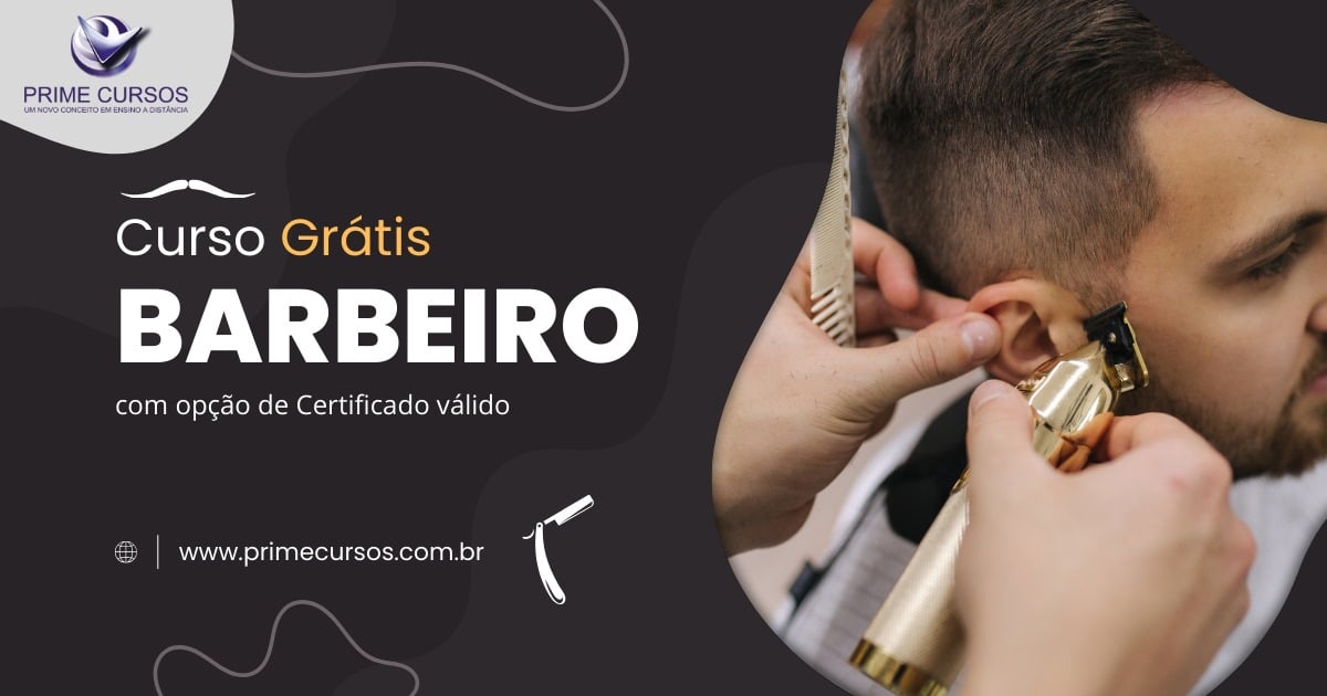 Curso Grátis de Barbeiro