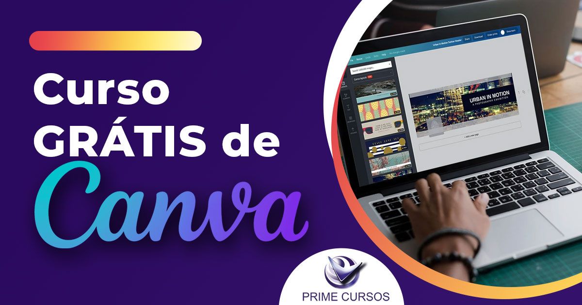 Curso de Canva - App de Design Gráfico