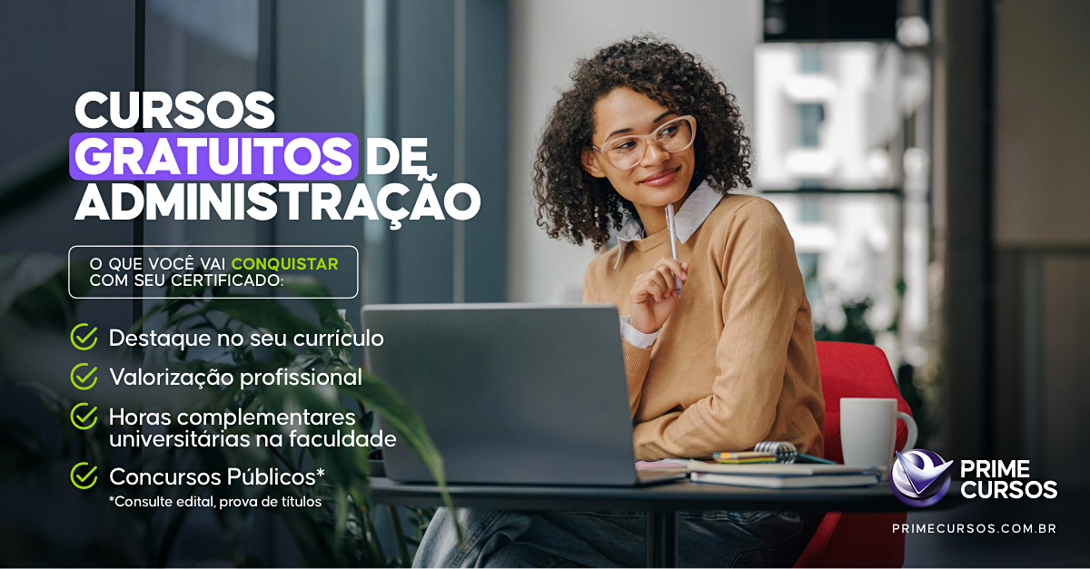 Cursos Gratuitos de Administração Cursos Gratuitos de Administração