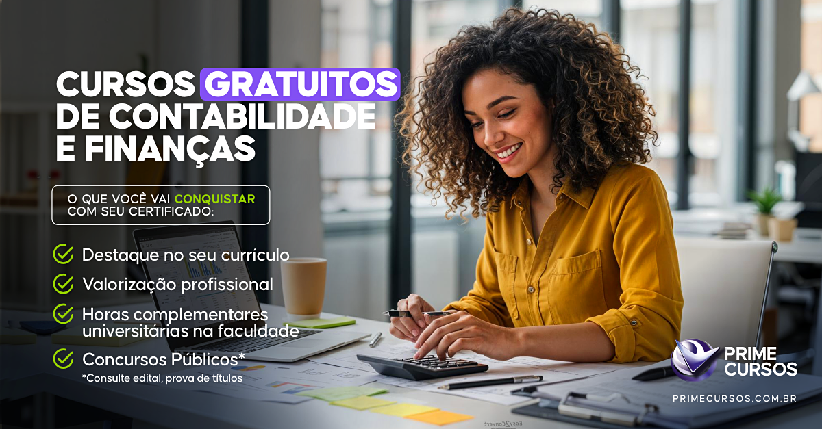 Cursos Gratuitos de Contabilidade e Finanças