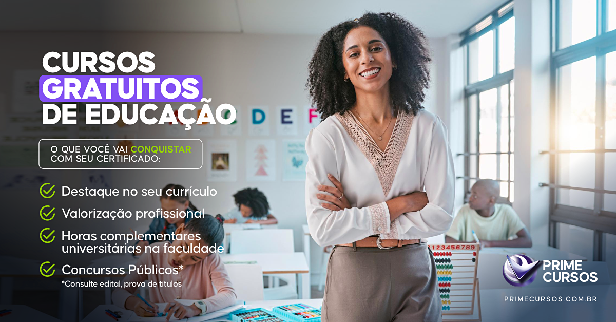 Cursos Gratuitos de Educação Cursos Gratuitos de Educação