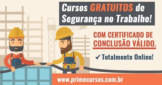 Cursos Gratuitos de Segurança no Trabalho