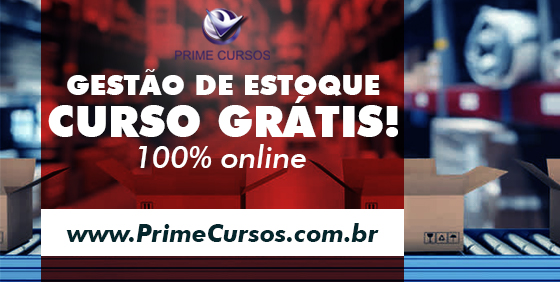 Curso Grátis de Gestão de Estoques Online Logo Curso Grátis de Gestão de Estoques Online Logo