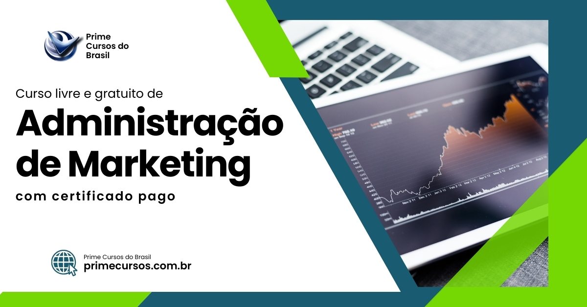 Curso Grátis de Administração de Marketing Online Logo Curso Grátis de Administração de Marketing Online Logo