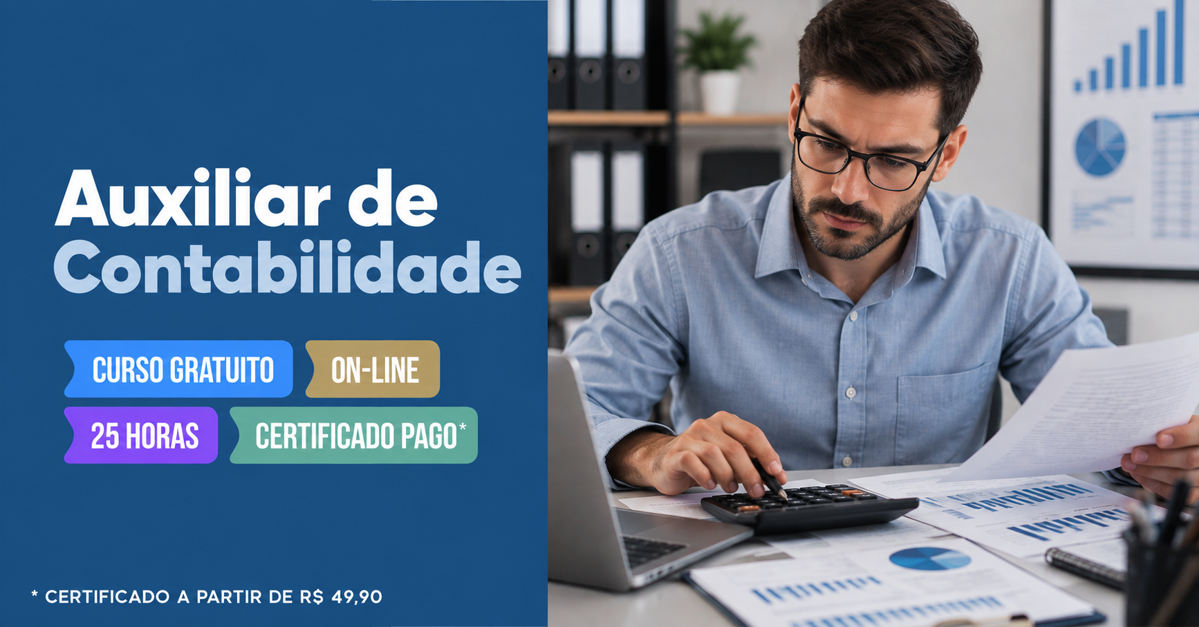 Curso de Auxiliar de Contabilidade