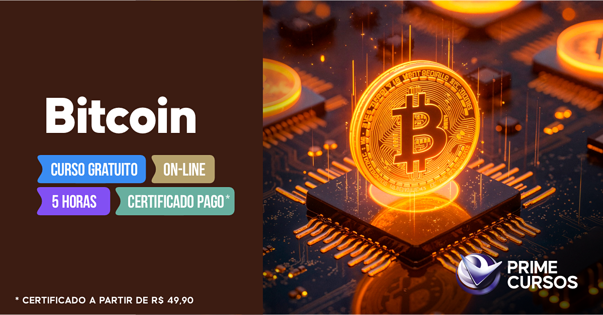 Curso grátis de Bitcoin Curso de Bitcoin