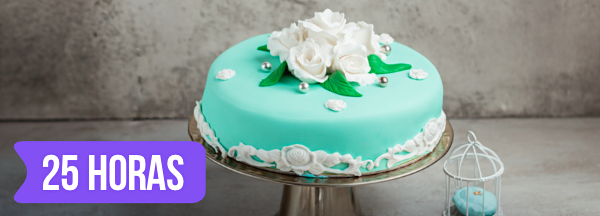 Curso de Bolo Decorado com Pasta Americana