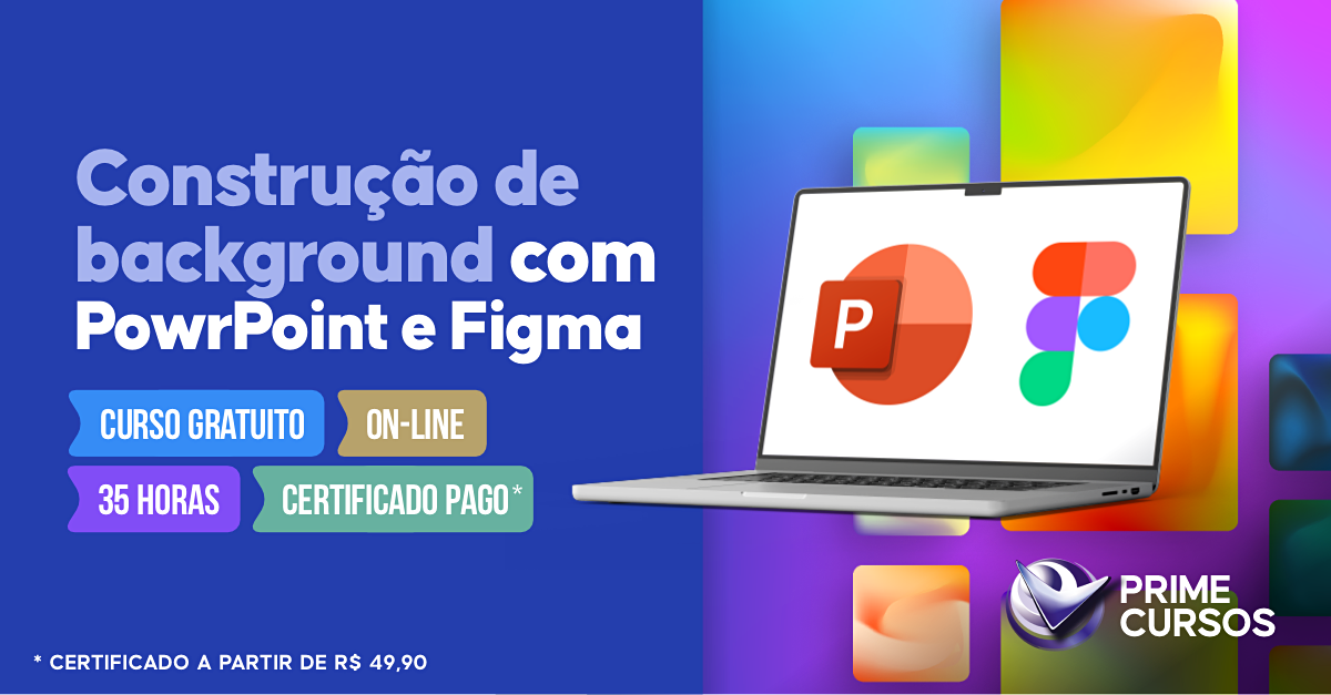 Curso de Construção de Background com PowerPoint e Figma