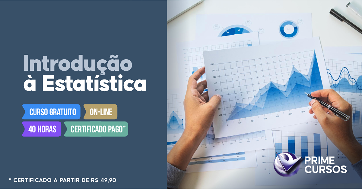 Curso grátis de Introdução à Estatística Curso de Introdução à Estatística