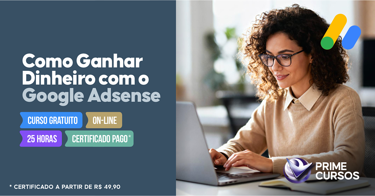 Curso de Como Ganhar Dinheiro Com o Google Adsense