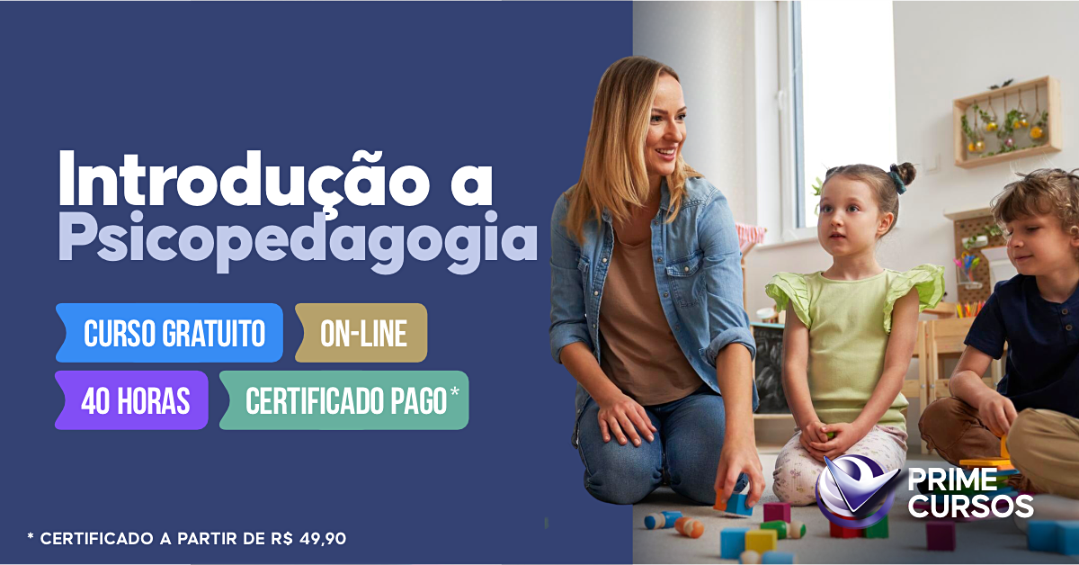 Curso de Introdução a Psicopedagogia