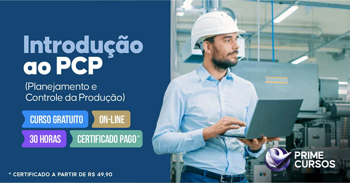 Curso de Introdução ao PCP (Planejamento e Controle da Produção)
