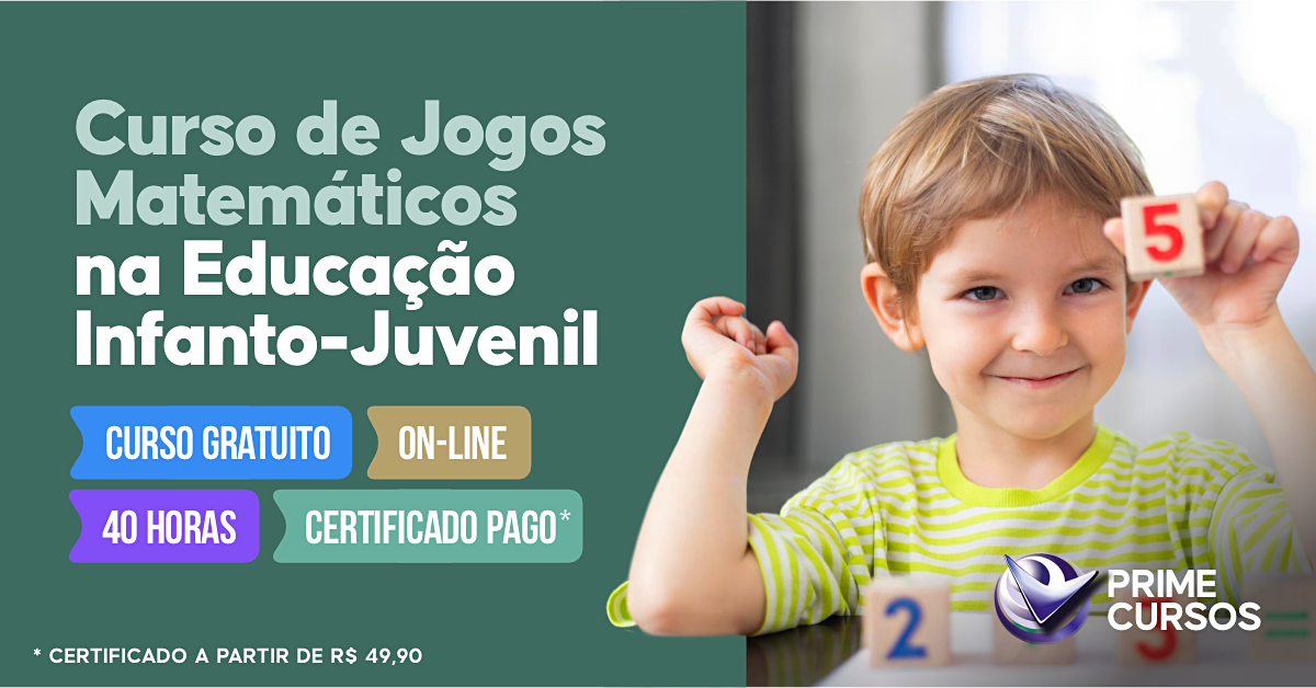 Curso de Jogos Matemáticos na Educação Infanto-Juvenil