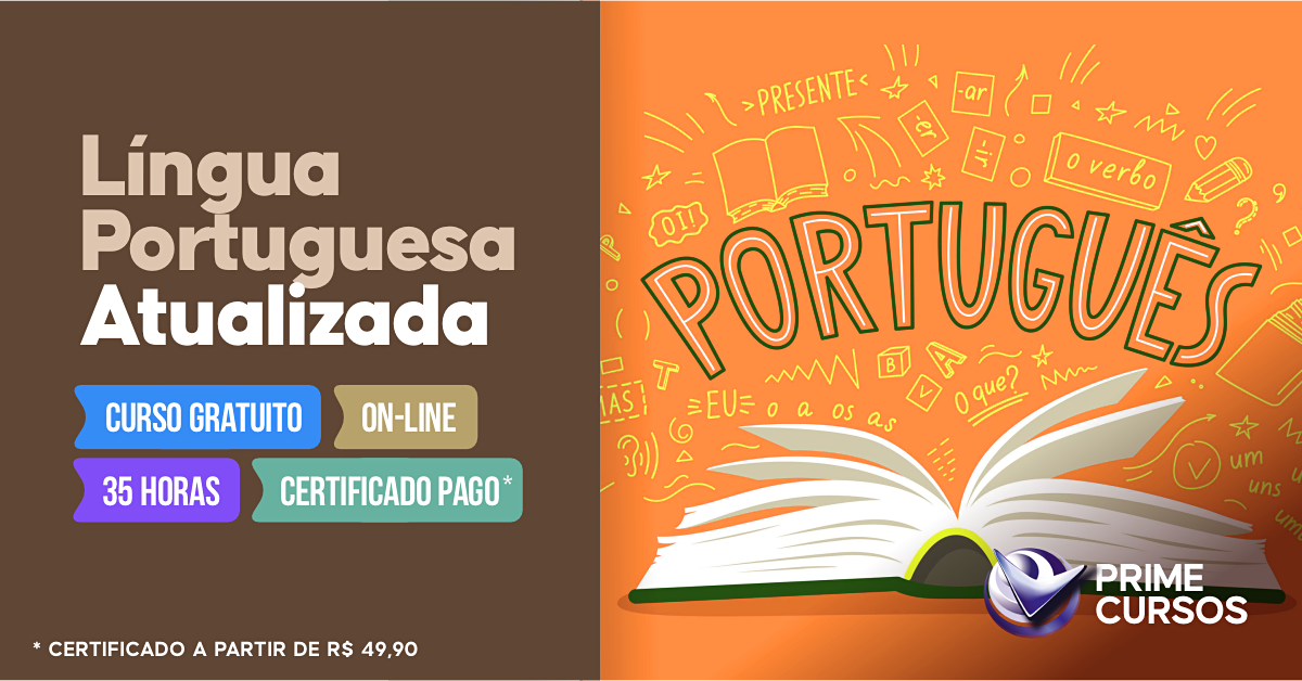 Curso de língua portuguesa atualizada