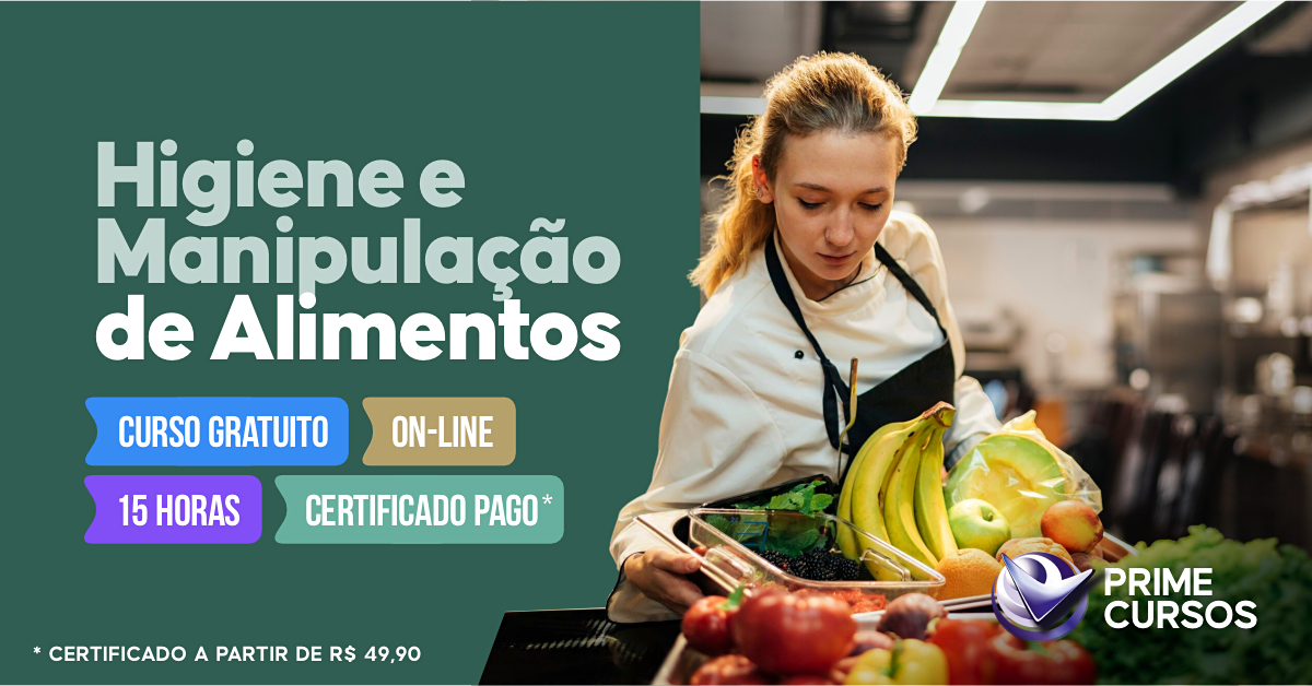 Curso de Higiene e Manipulação de Alimentos