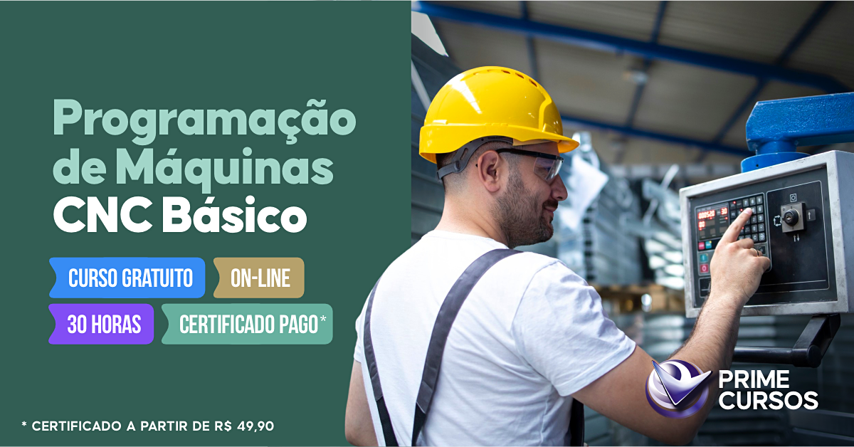 Curso de Programação de Máquinas CNC Básico