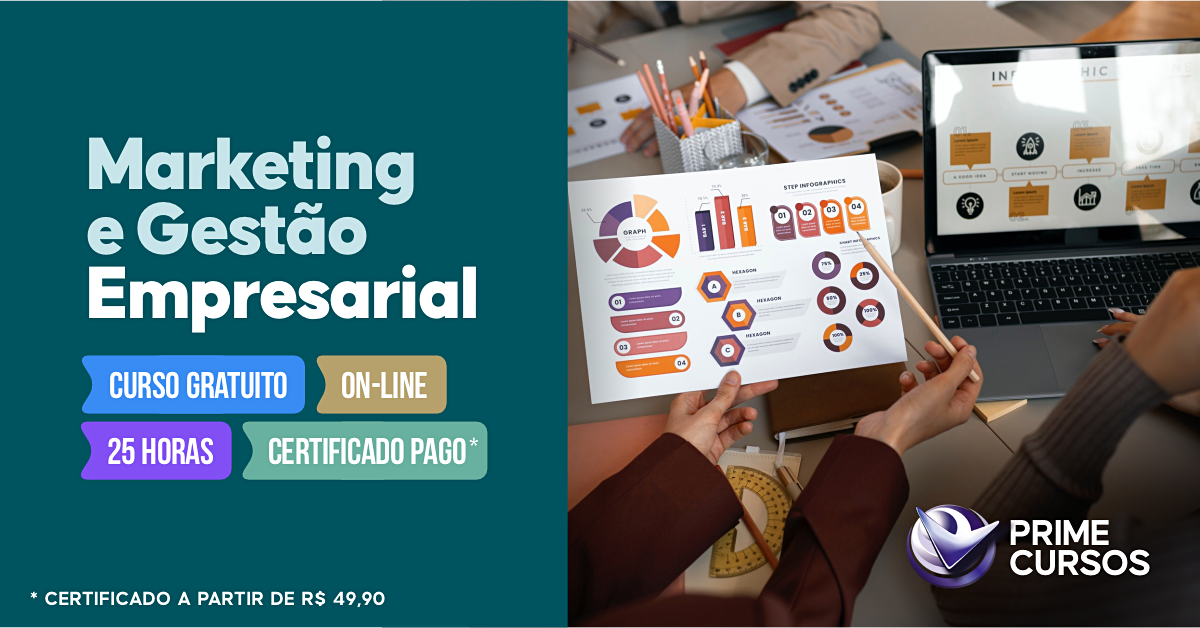 Curso de Marketing e Gestão Empresarial