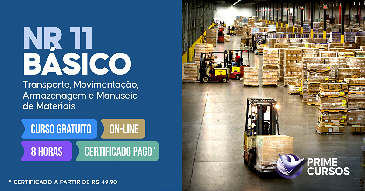 Curso da norma NR 11 Básico
