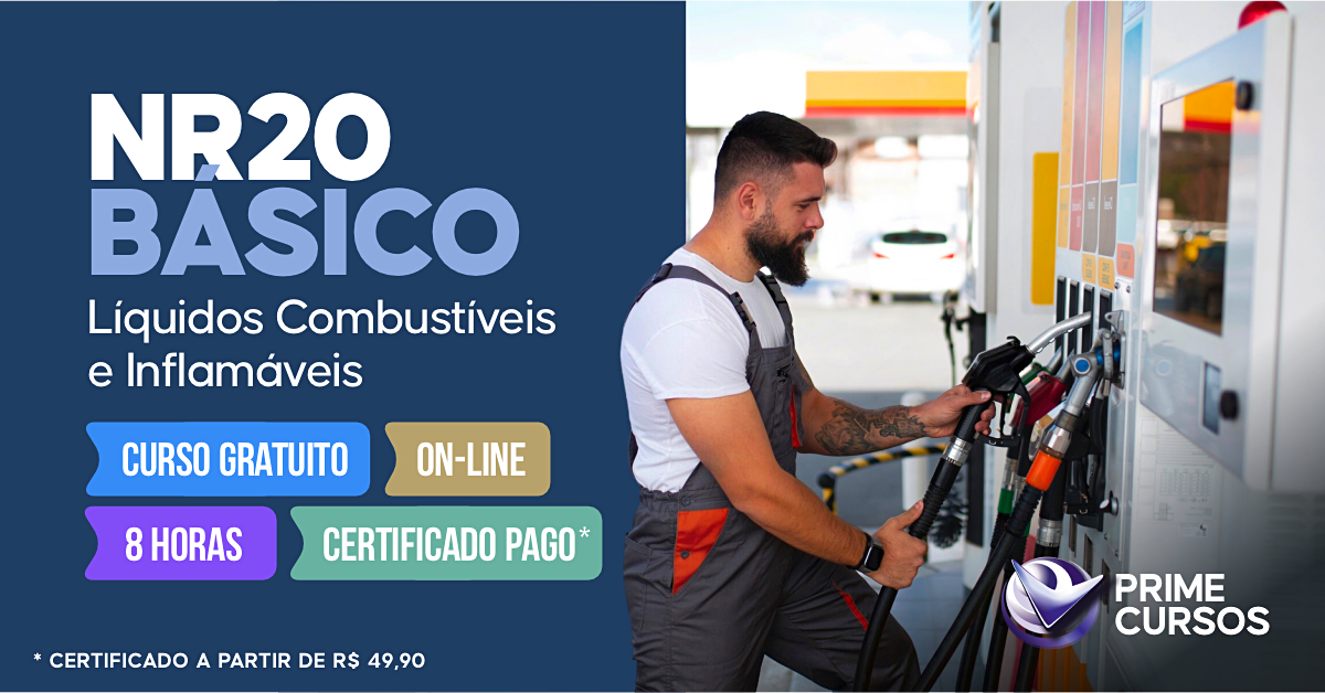 Curso de NR 20 Básico - Líquidos Combustíveis e Inflamáveis