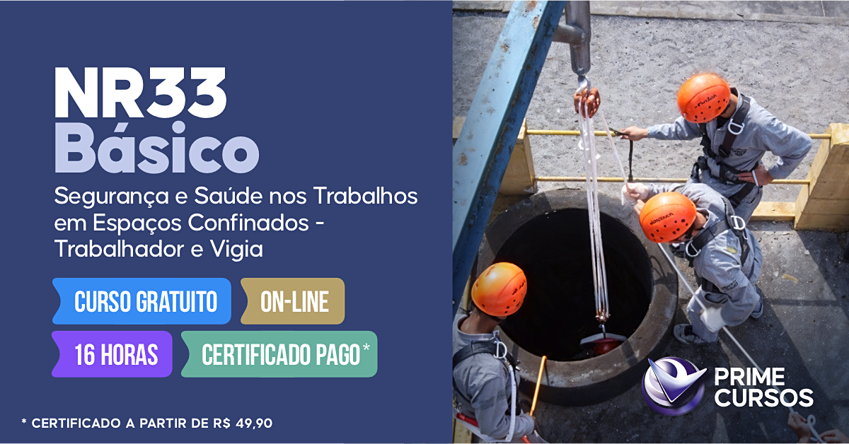 Curso da norma NR 33 Básico