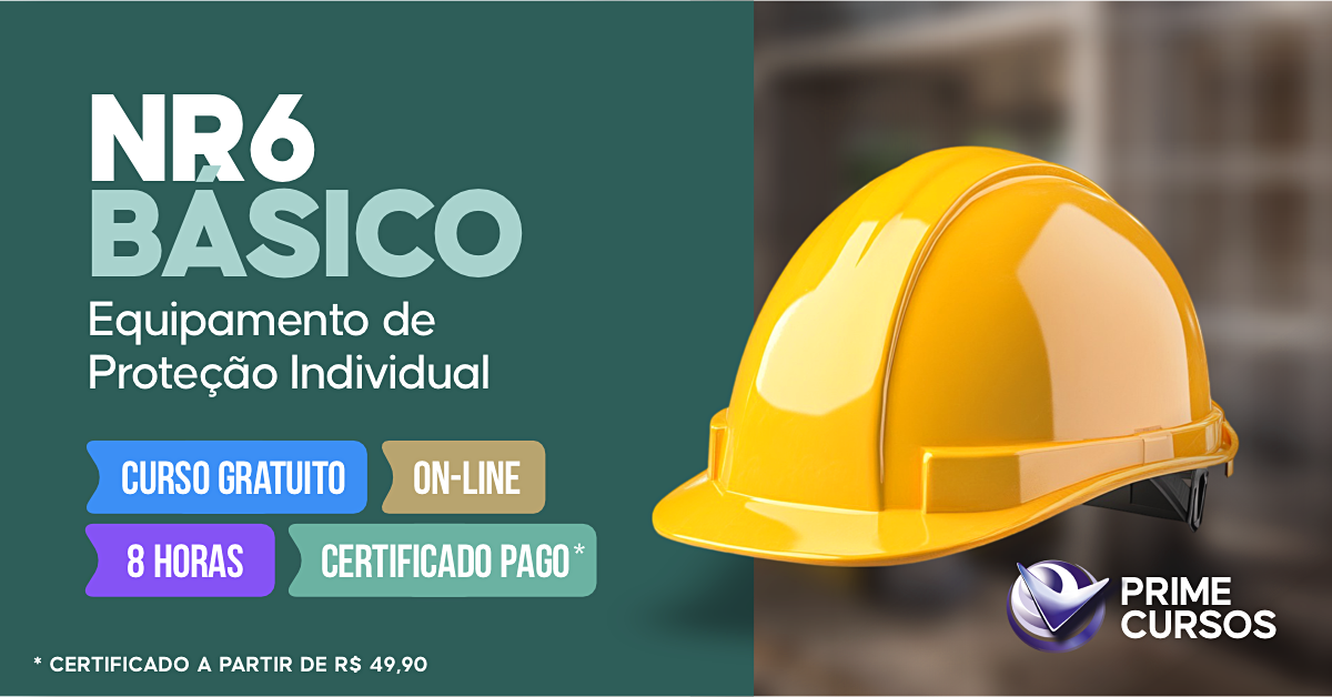 Curso grátis da norma NR 6 Básico - Equipamento de Proteção Individual (EPI) - 2015