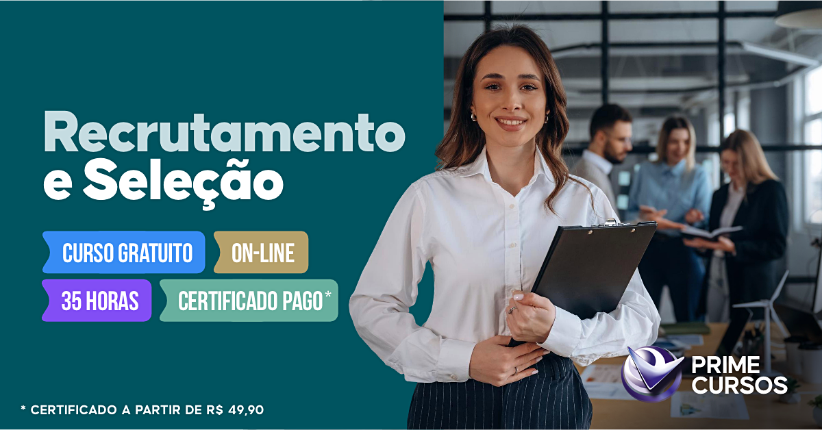 Curso de Recrutamento e seleção 