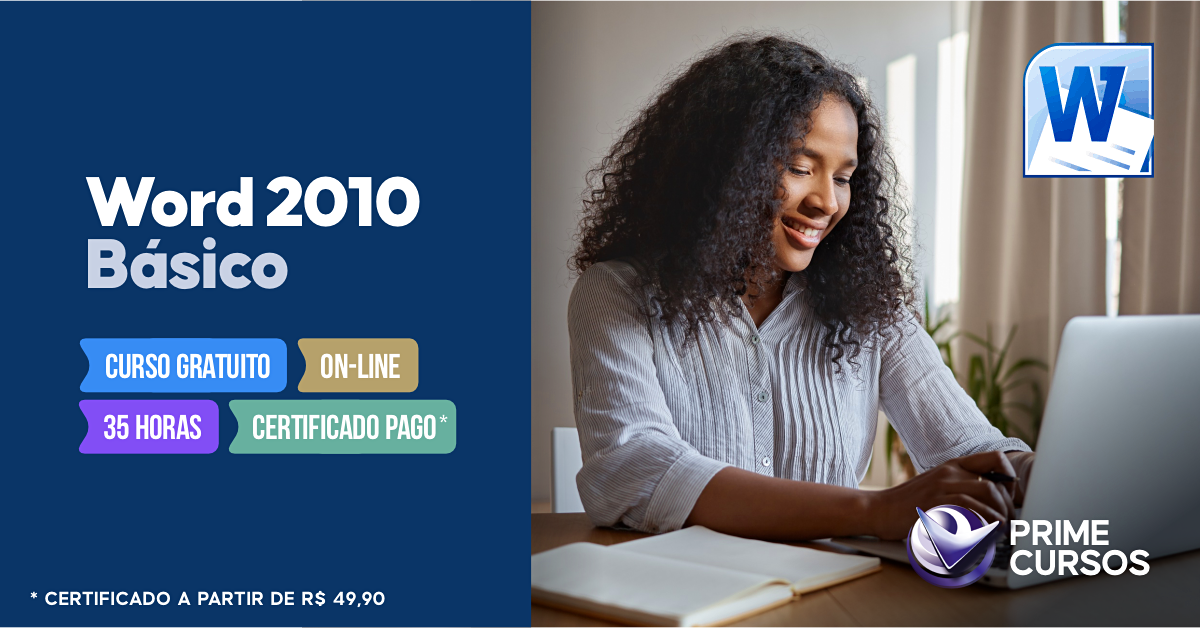 Curso de Word 2010 B&aacute;sico
