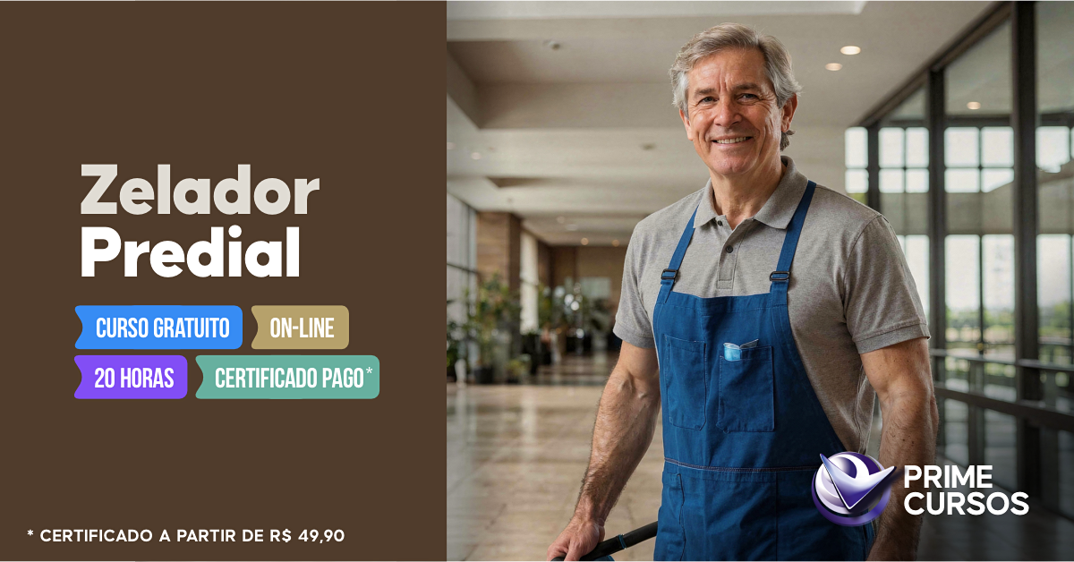 Curso grátis de Zelador Predial Curso de Zelador Predial