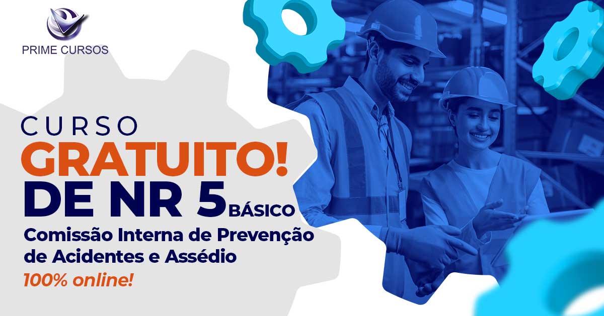 Curso grátis da norma NR 5 Básico - Introdução à CIPA (Comissão Interna de Prevenção de Acidentes)