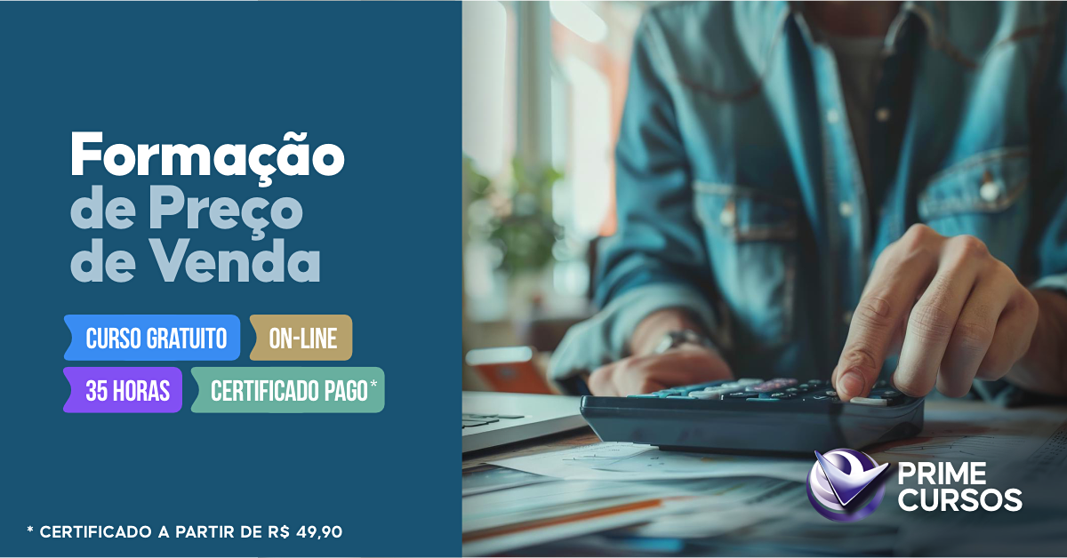 Curso de Formação de Preço de Venda