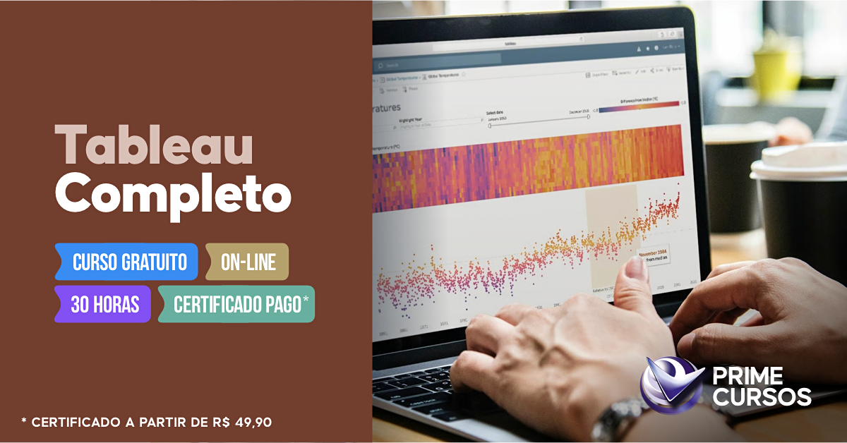 Curso Grátis de Tableau Completo Curso de Tableau Completo