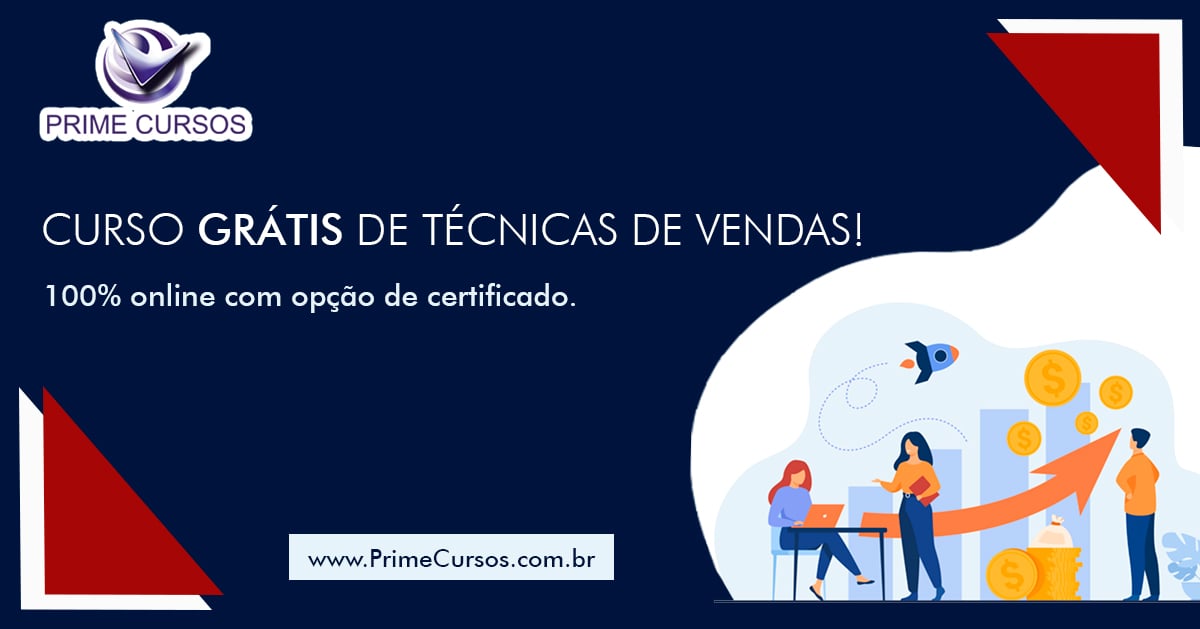 Curso de Técnicas de Vendas