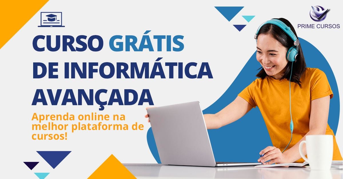 Curso Gratuito de Informática Avançada Online