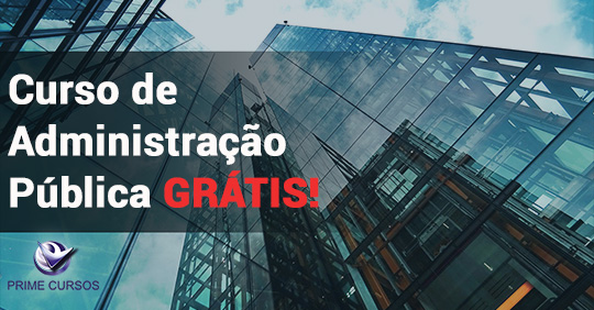 Curso de Administração Pública Grátis