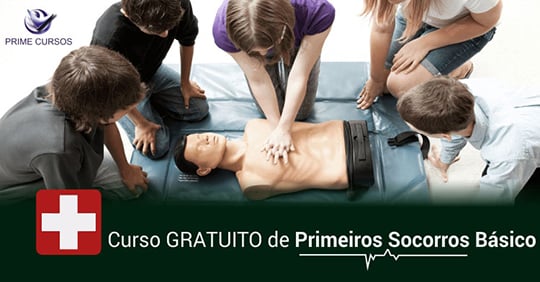 Curso gratuito de primeiros socorros básico