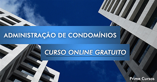 Curso de Administração de Condomínios grátis