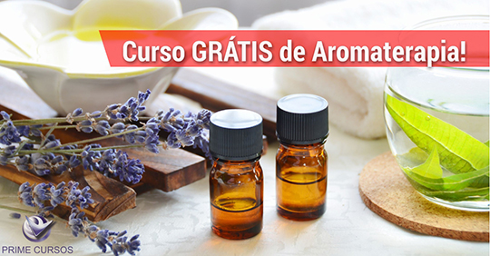 Curso Grátis de Aromaterapia