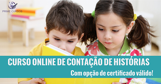 Curso grátis de Contação de Histórias