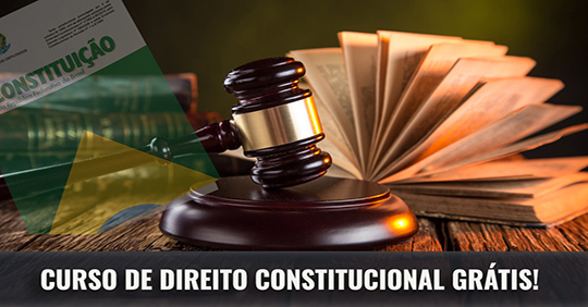 Curso grátis de Direito Constitucional
