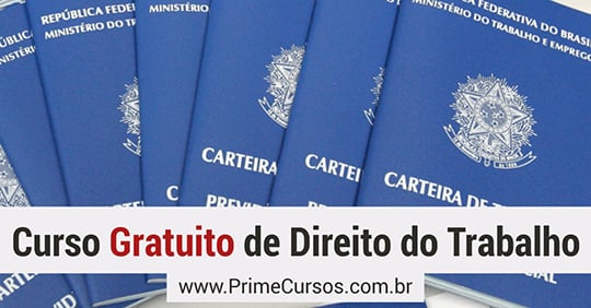 Curso grátis de Direito do Trabalho