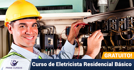 Curso Grátis de Eletricista Residencial Básico Online Logo Curso Grátis de Eletricista Residencial Básico Online Logo